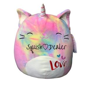 ☆NWT 12” Cali Calico Cat Valentine Squishmallow☆